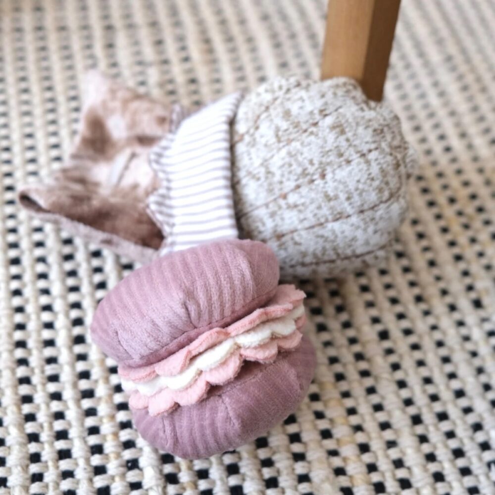 Gebäck Hund Macarons