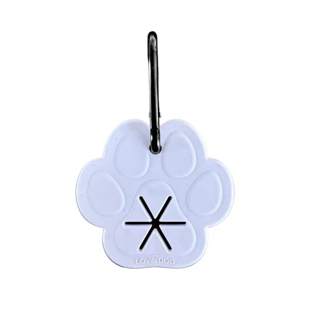 Hunde Kotbeutehalter Pfote Lilac