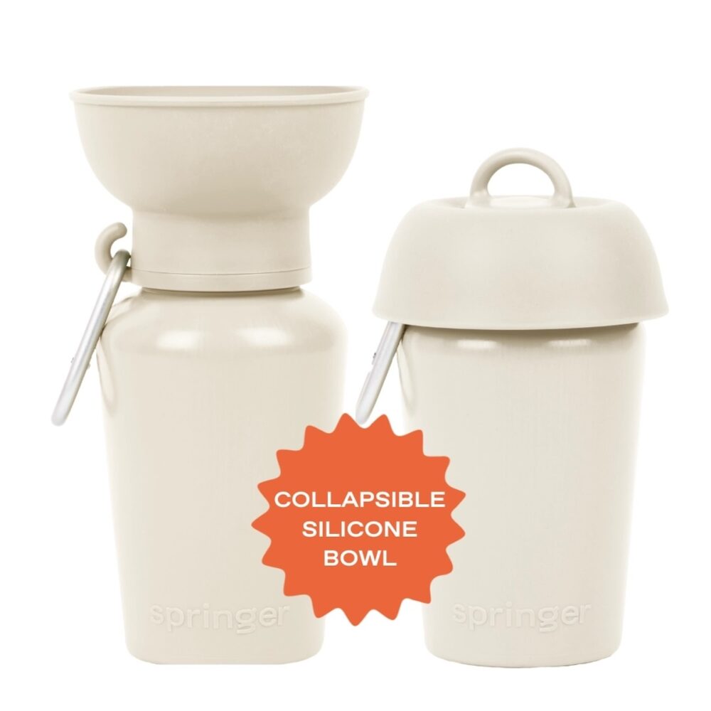 Reiseflasche Springer Pets Beige