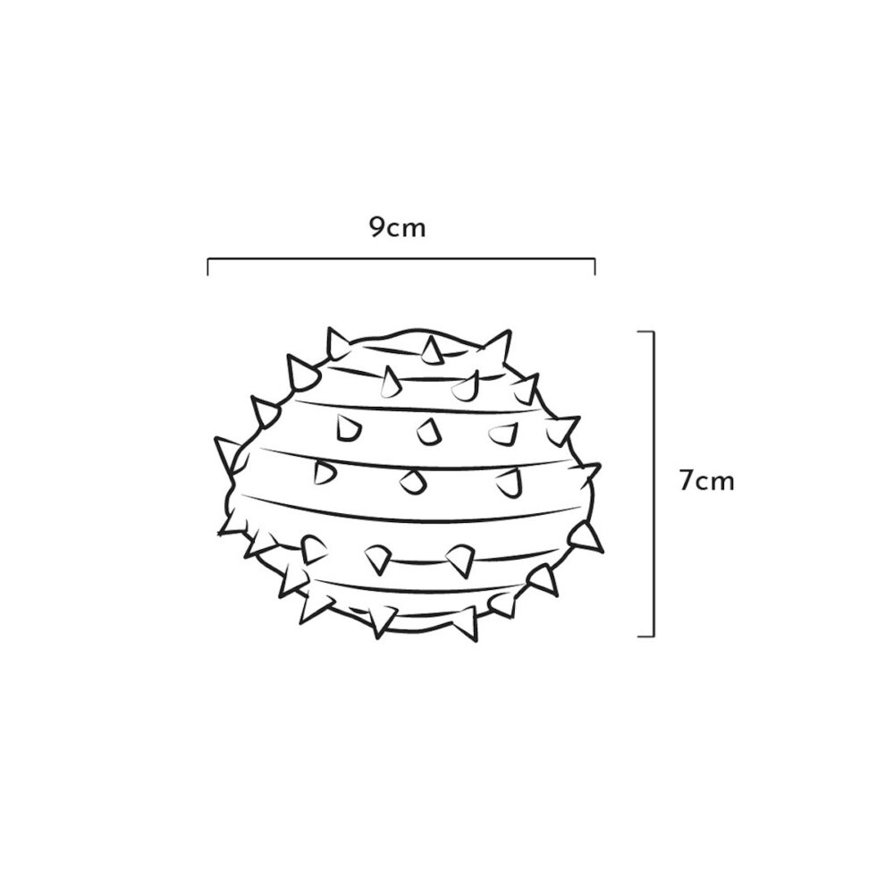 Rub Spike Ball Grösse