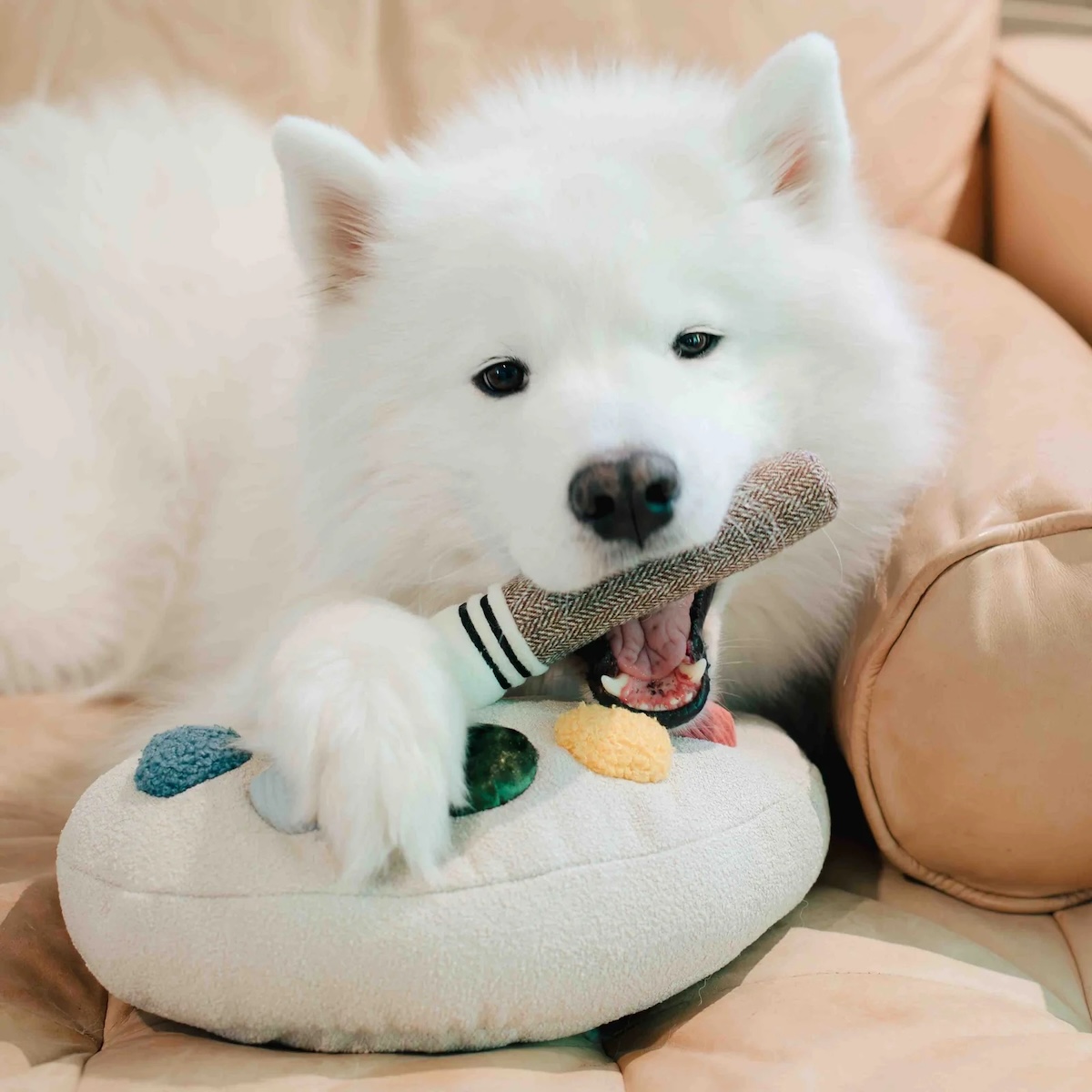 Farbpalette Hundespielzeug Lambwolf