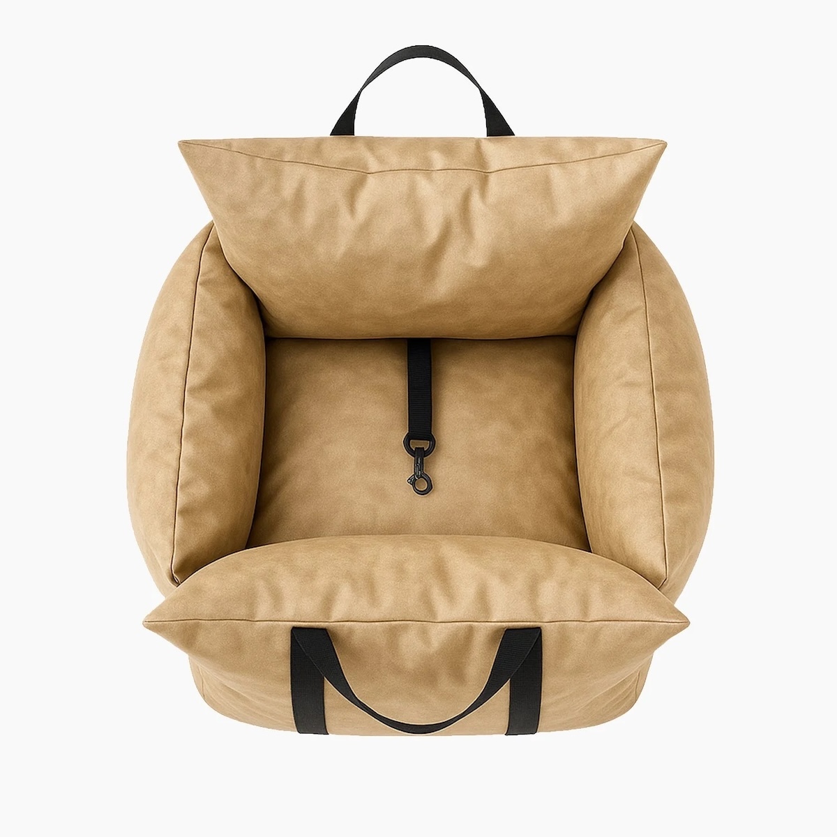 Carlo Luxus Autositz Beige_1