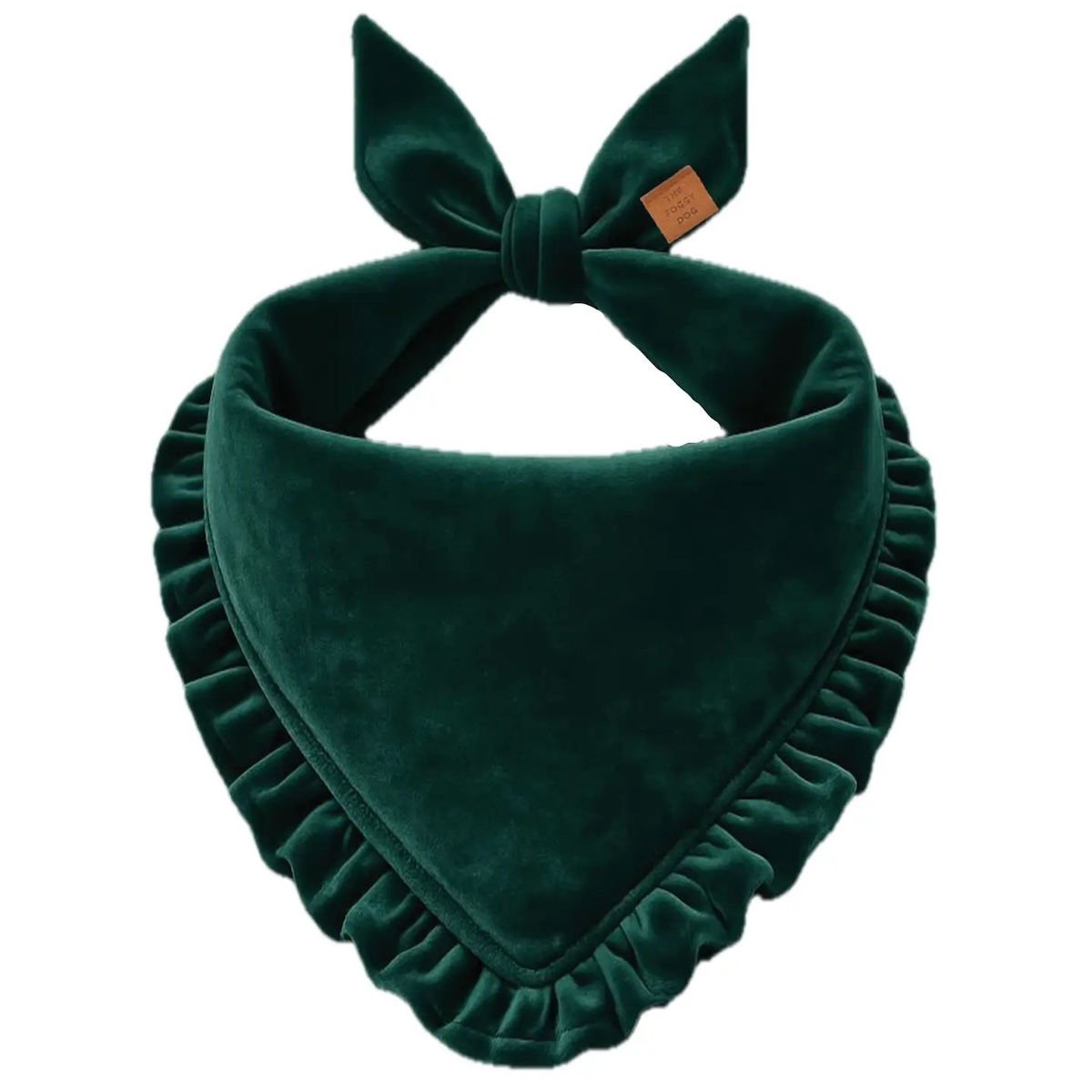 Grün Samt §Rüschenbandana_TFD